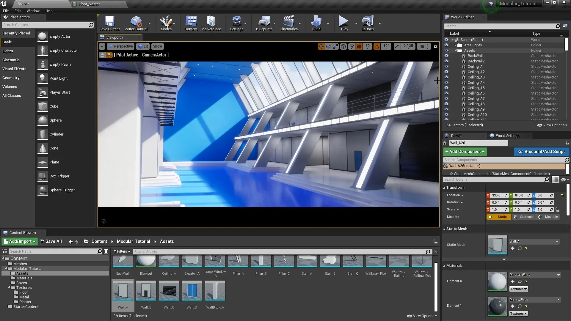 Modular Environmental Art for Game Artists
