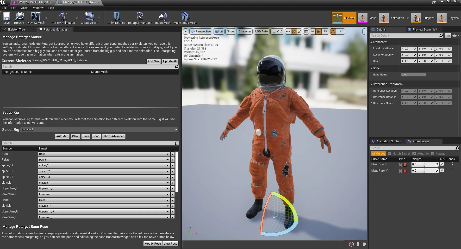 CS02 Male Space Suit