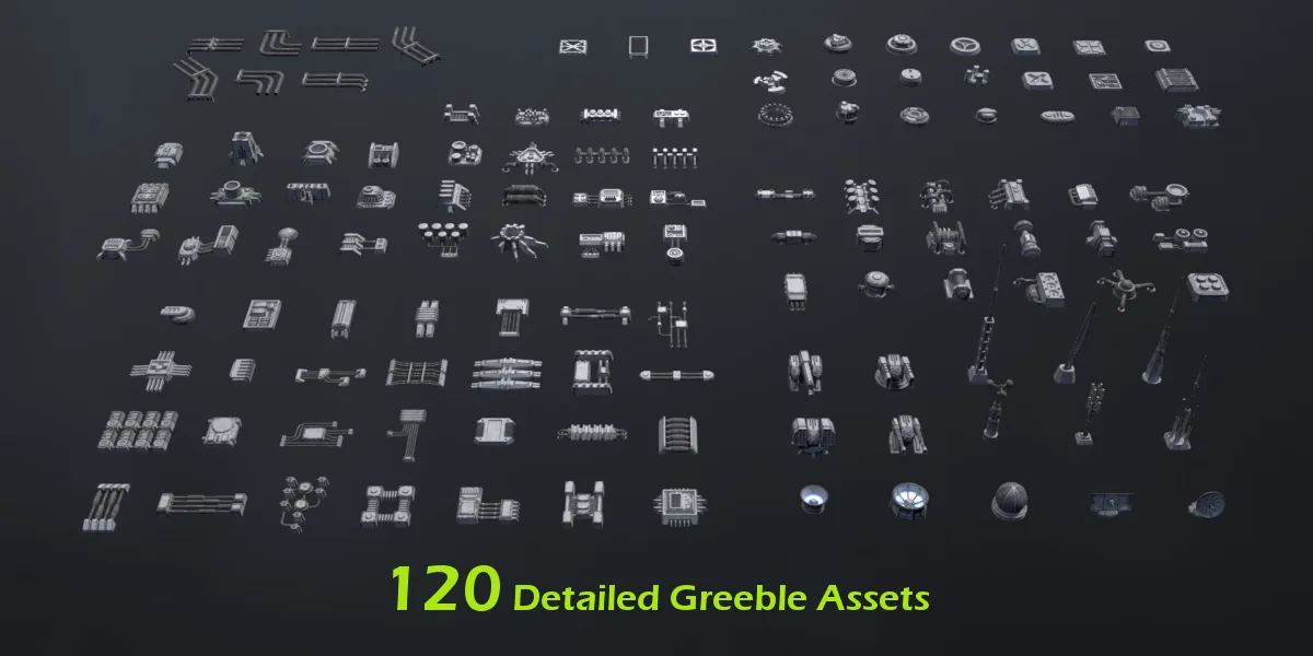 Ultimate Greeble Pack