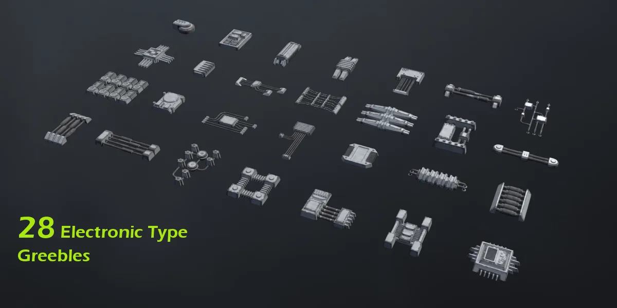 Ultimate Greeble Pack