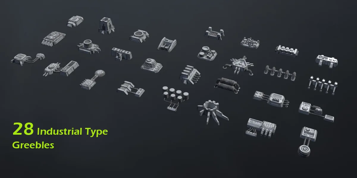 Ultimate Greeble Pack