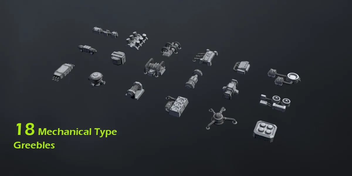 Ultimate Greeble Pack