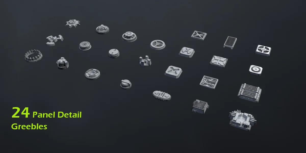Ultimate Greeble Pack