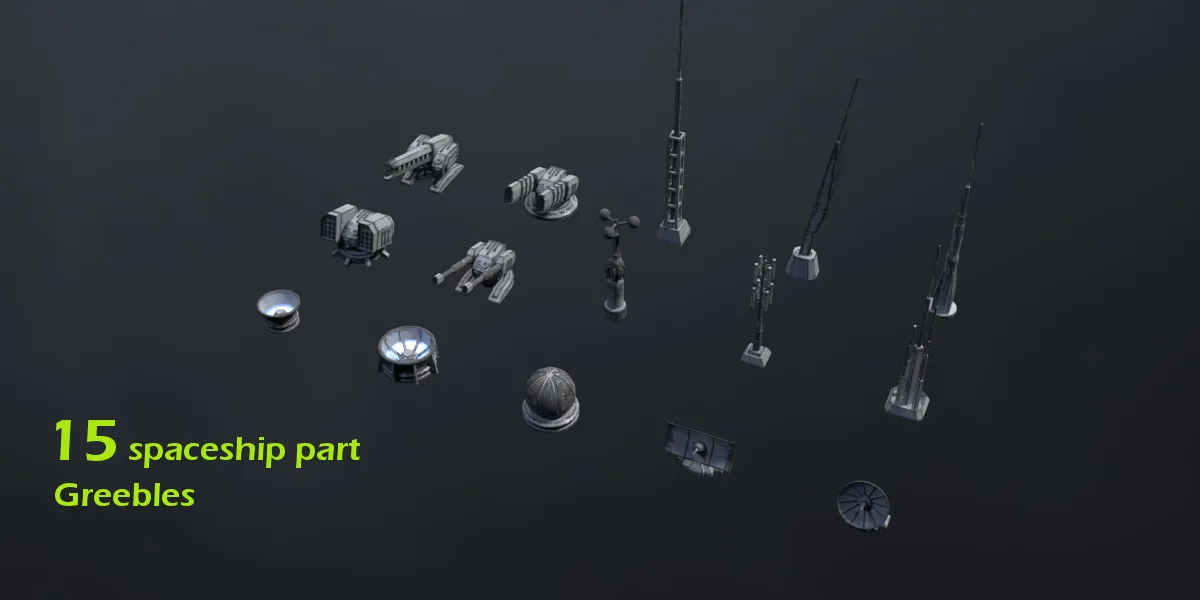 Ultimate Greeble Pack