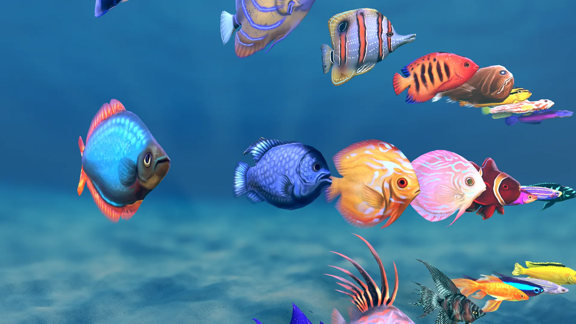 Stylized Small Fishes