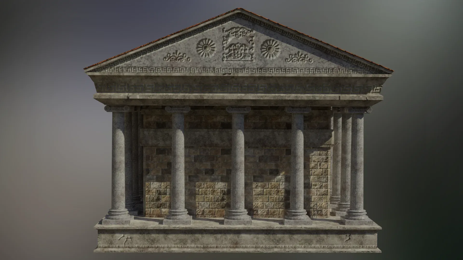 Roman Imperial Caesareum Temple