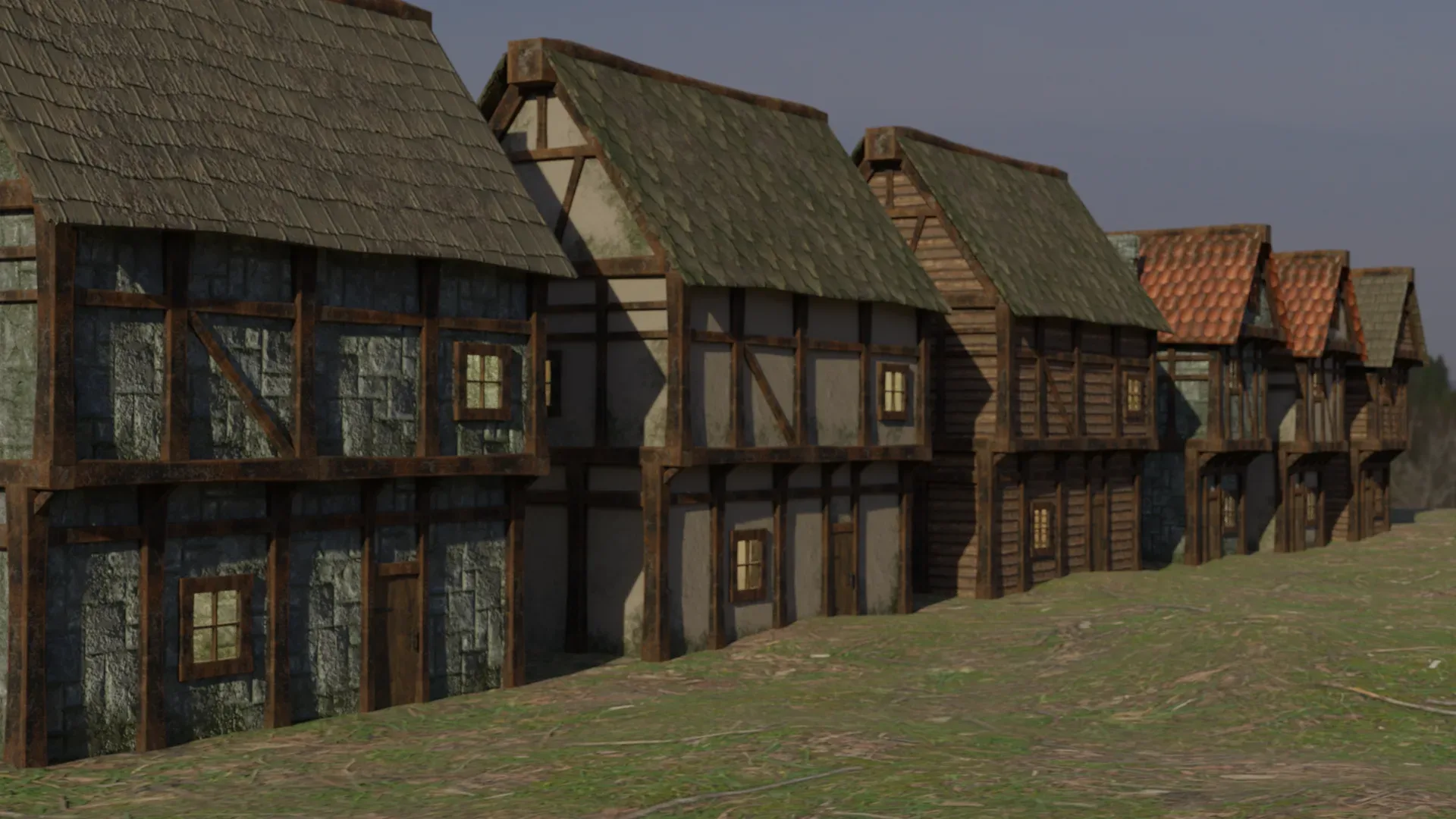 Medieval House Assets Pack