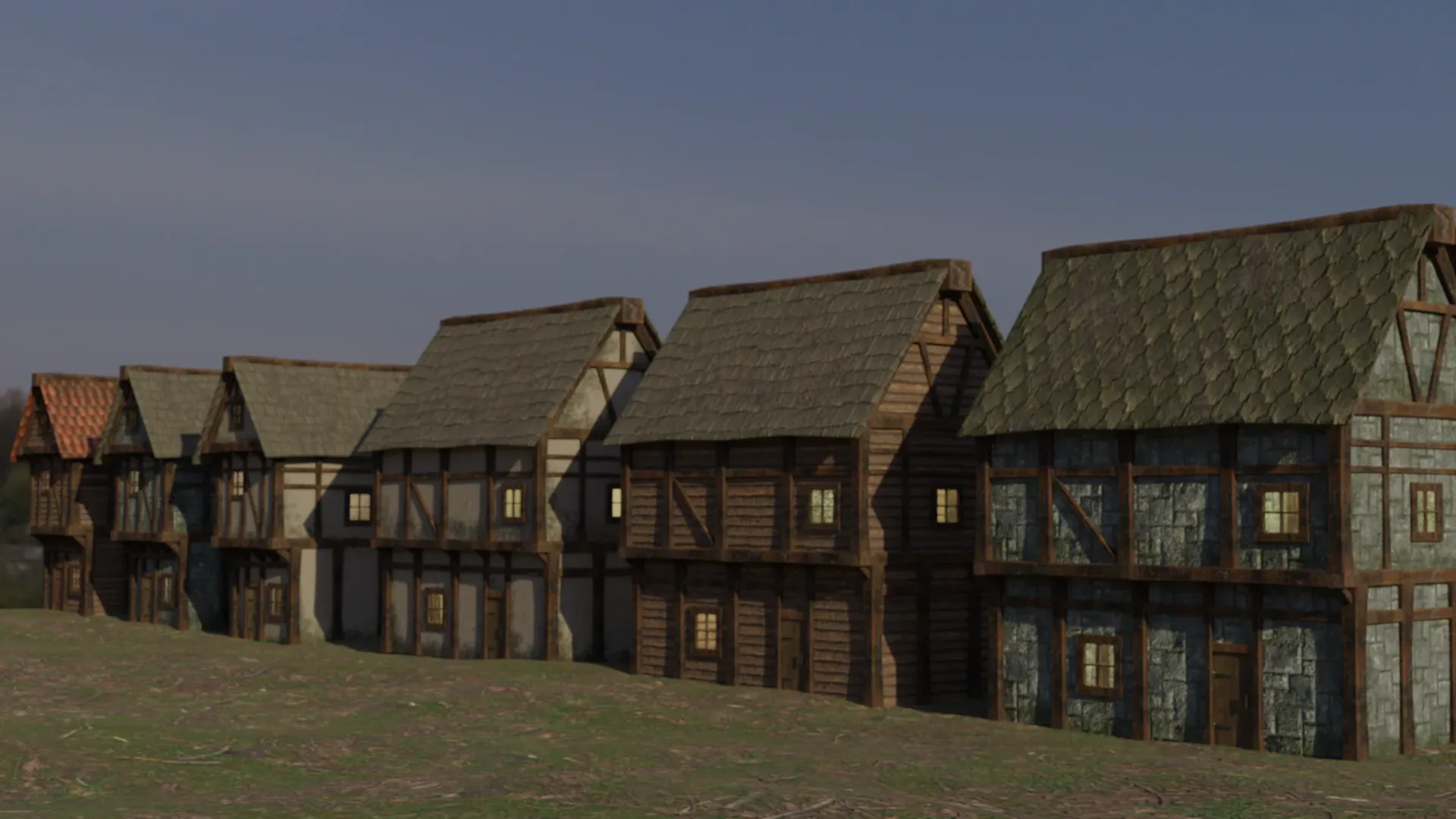 Medieval House Assets Pack