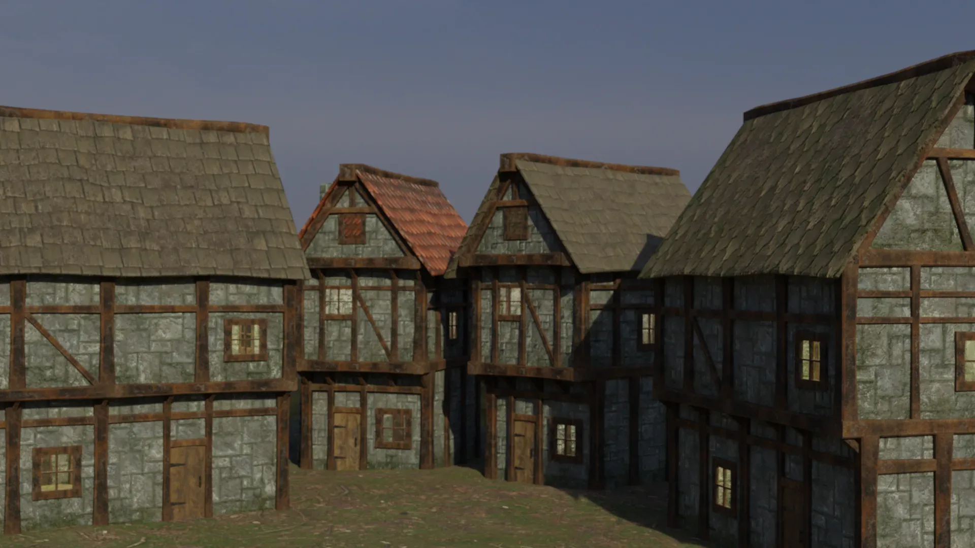 Medieval House Assets Pack