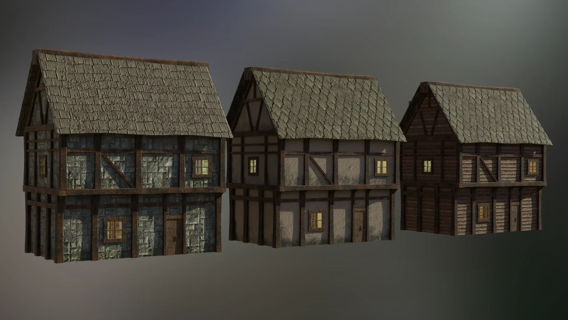 Medieval House Assets Pack