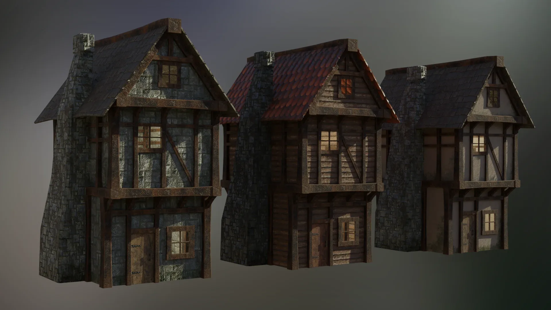 Medieval House Assets Pack