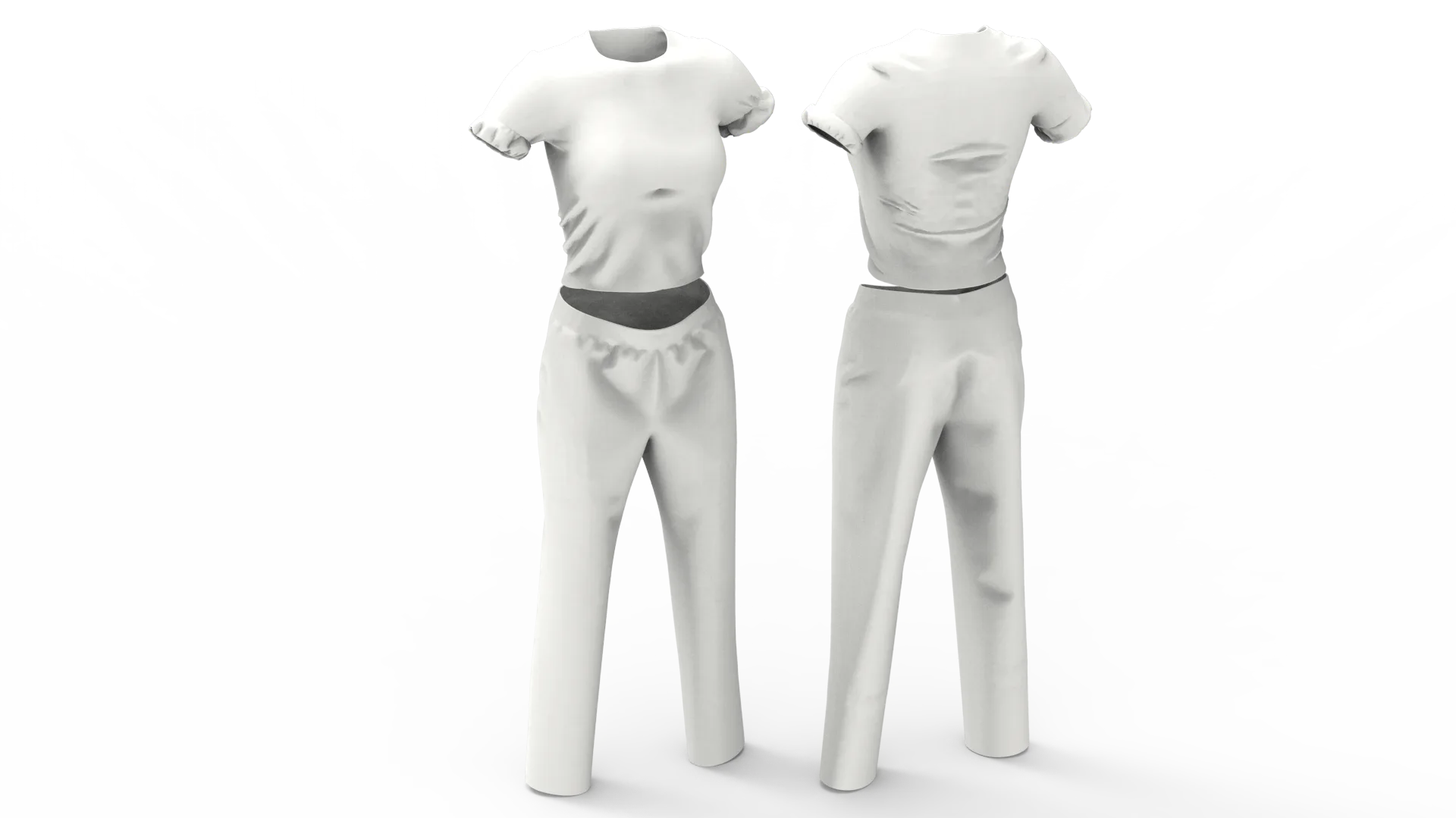 8 Home Clothing Outfits MD / Clo3D