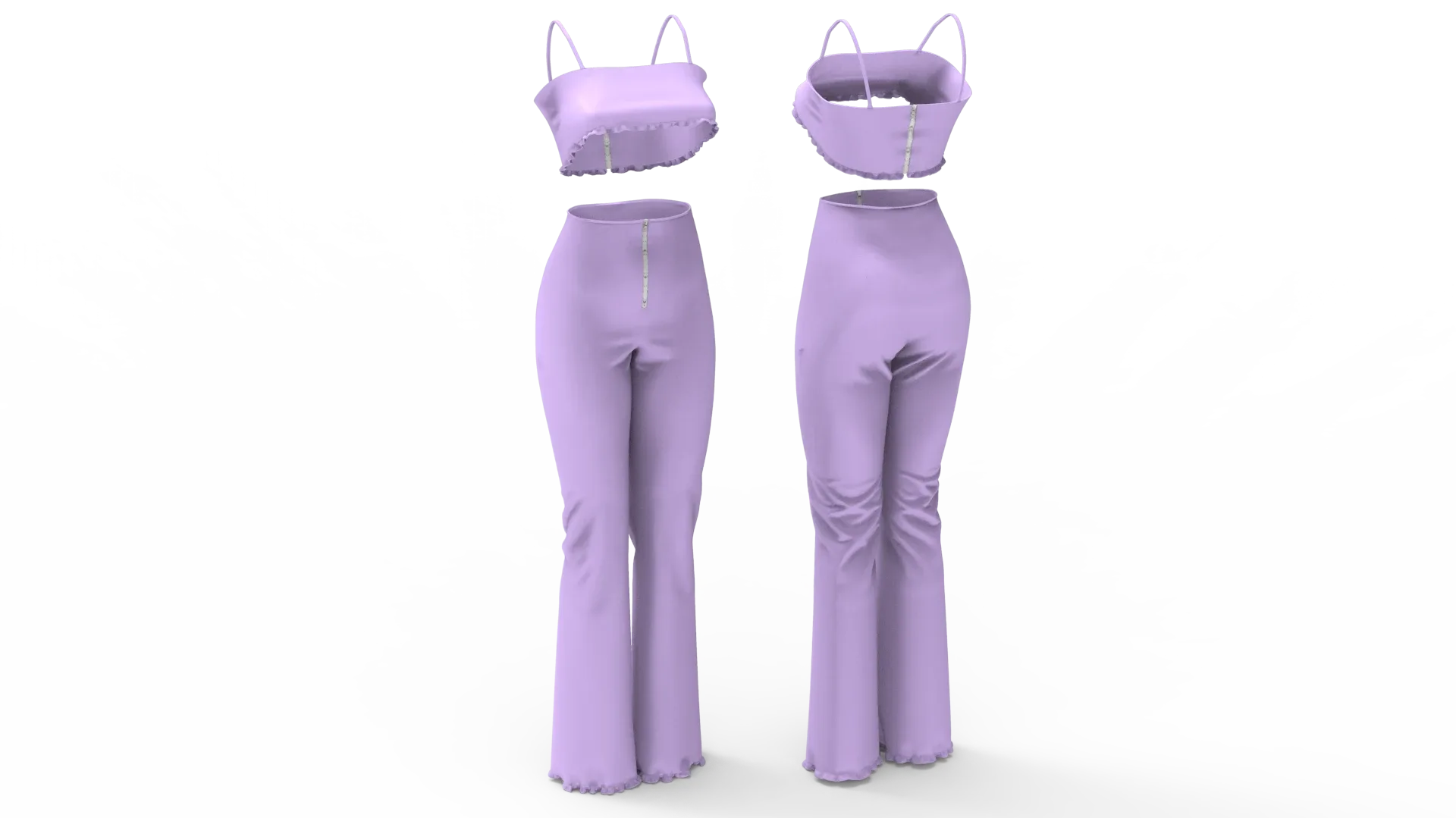 8 Fashion Dresses MD / Clo3D