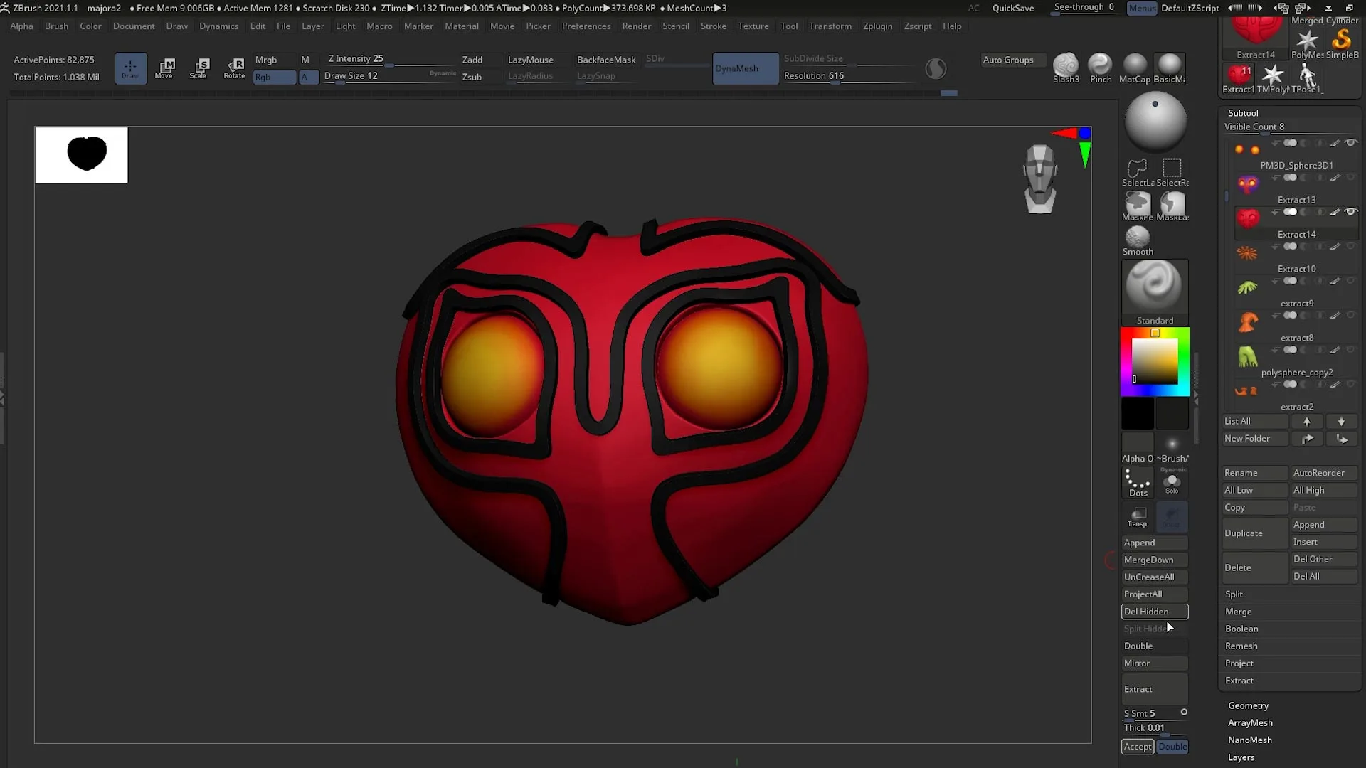 Stylized Character Sculpting in ZBrush - Majora & Skull Kid