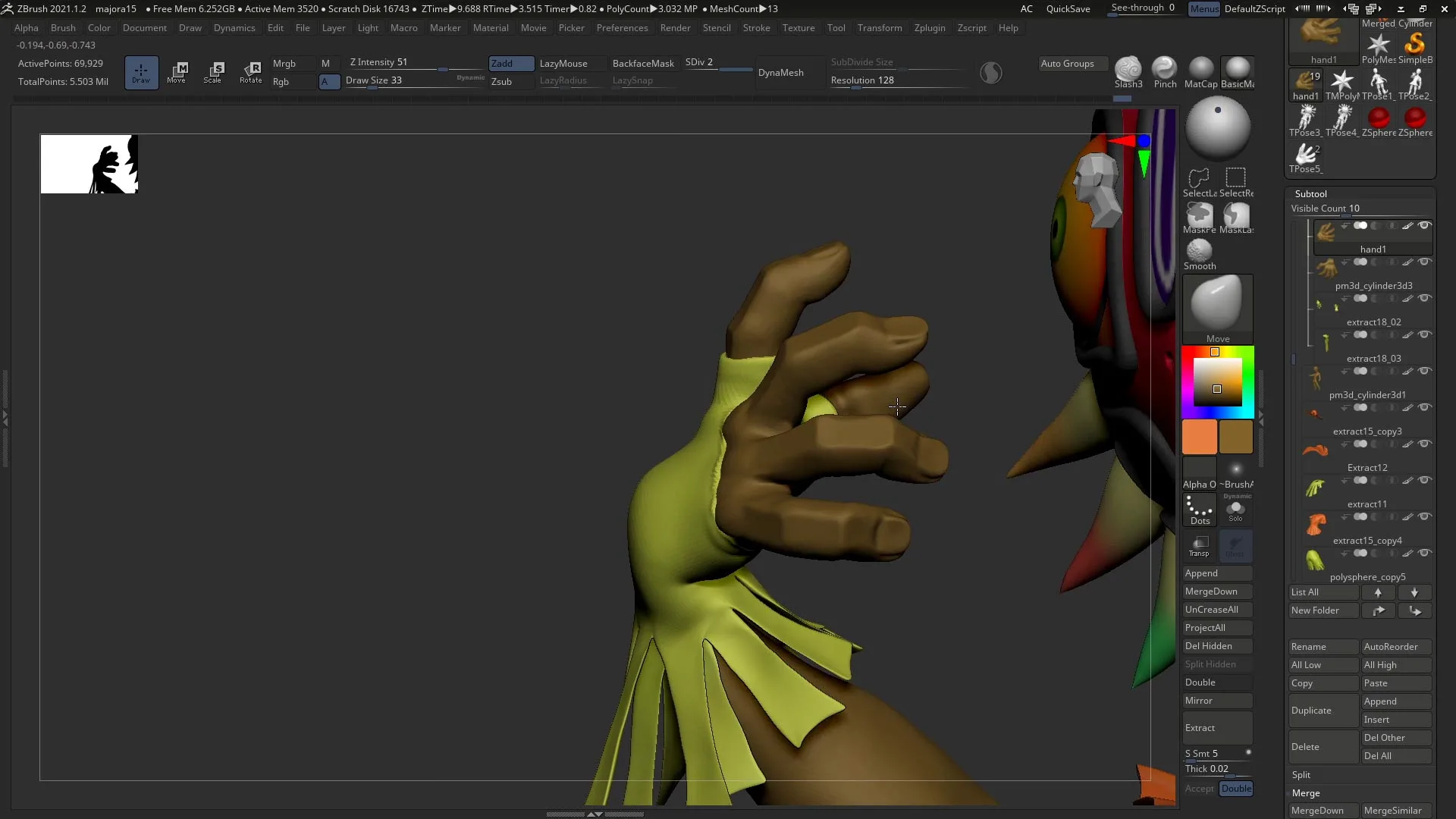 Stylized Character Sculpting in ZBrush - Majora & Skull Kid