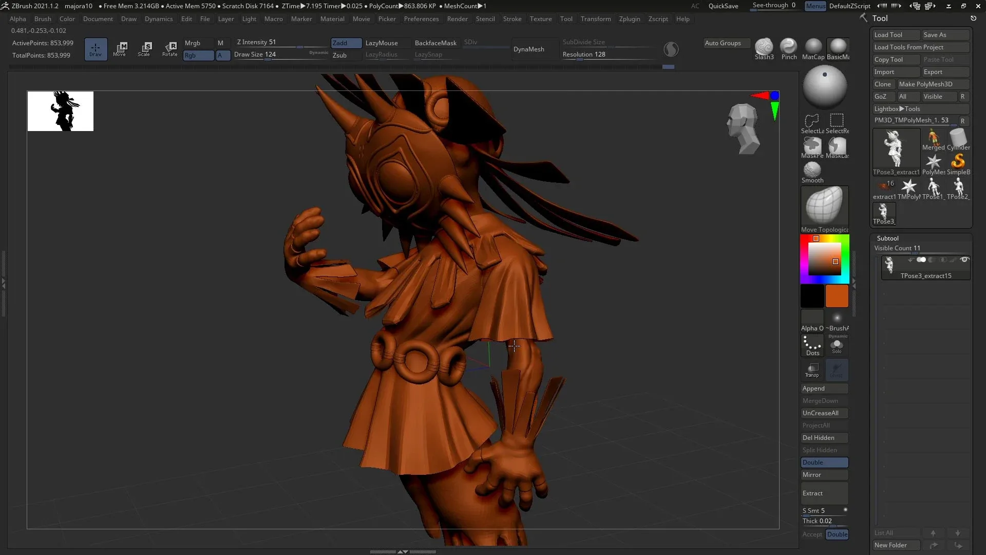 Stylized Character Sculpting in ZBrush - Majora & Skull Kid