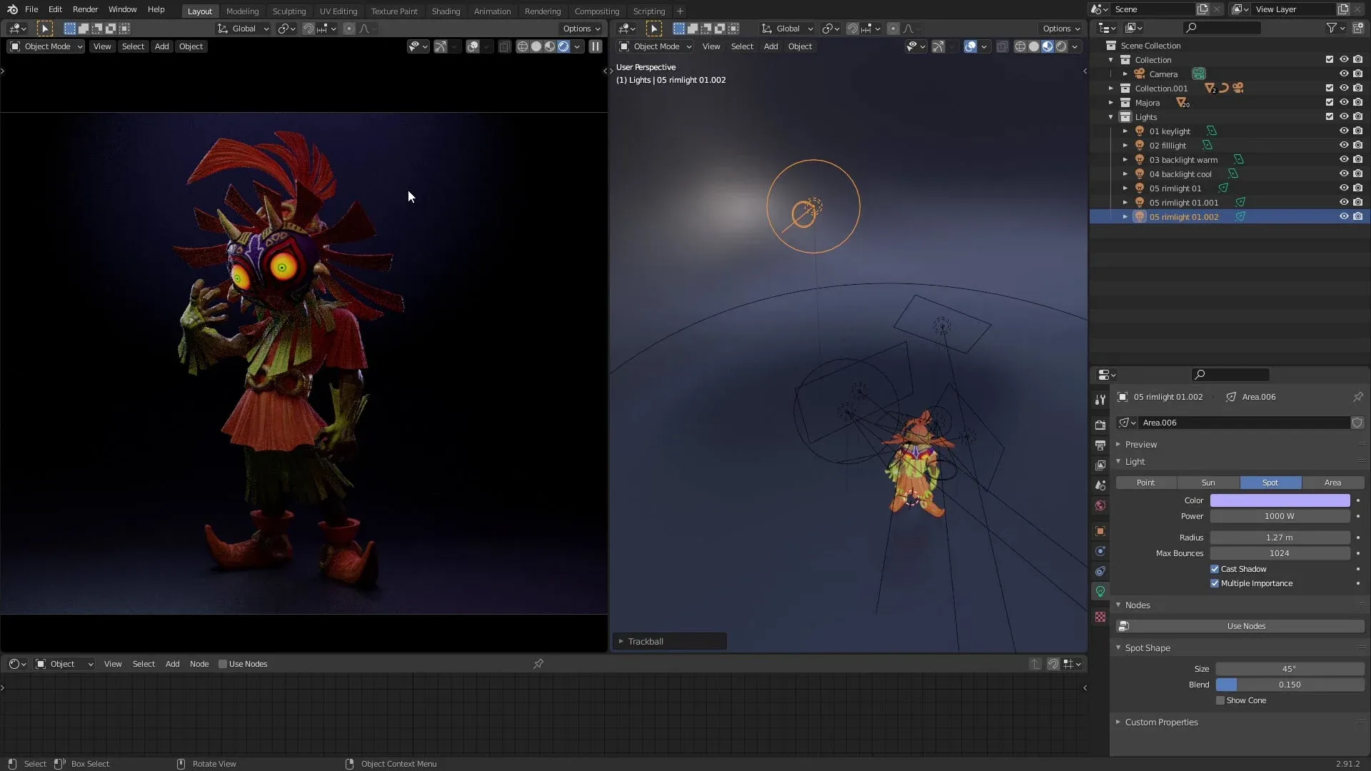 Stylized Character Sculpting in ZBrush - Majora & Skull Kid