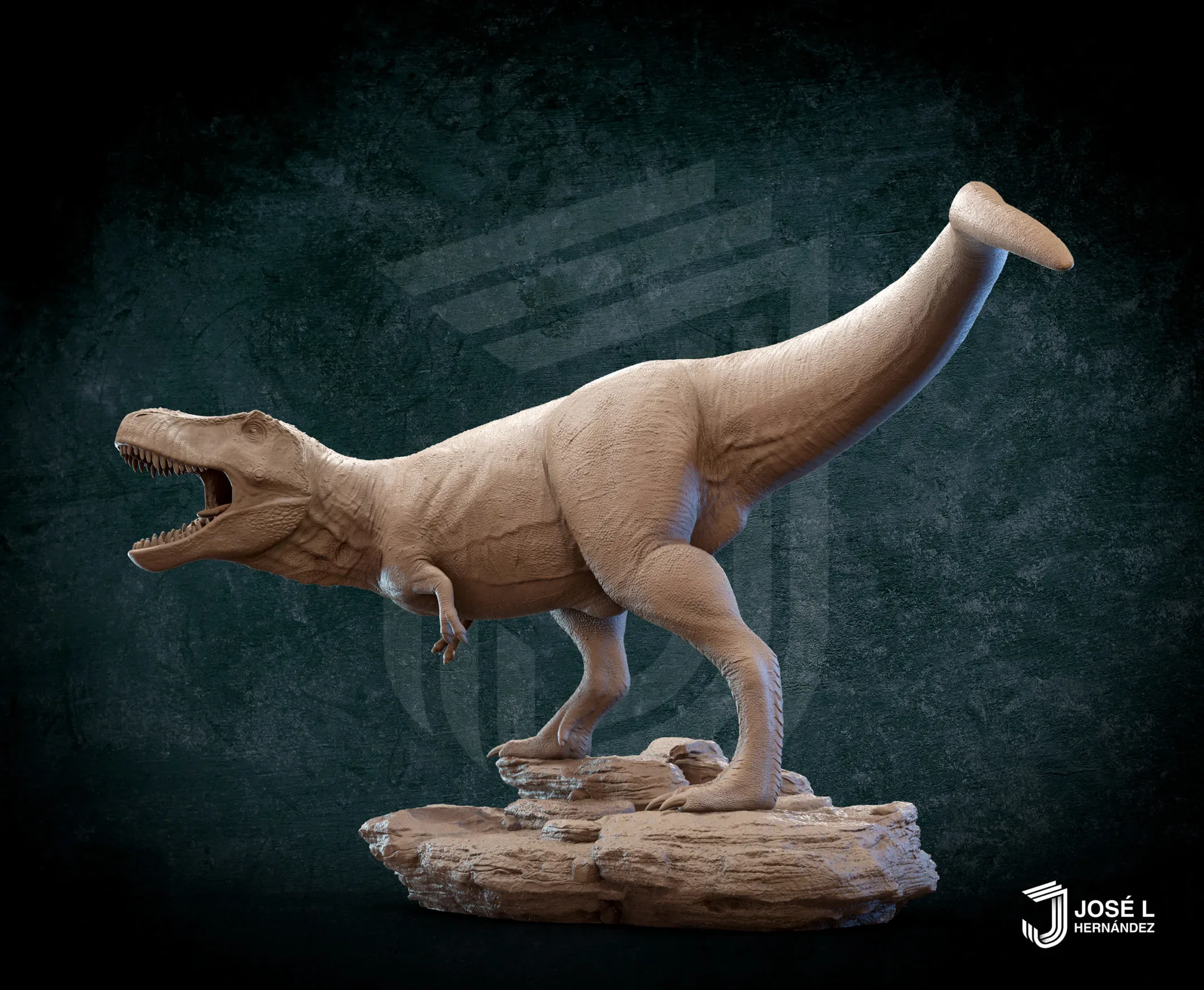 Tyrannosaurus Rex for 3D Printing