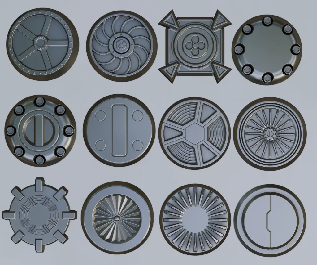 DDM CD |90+ Circle Decals | Decal Machine 2 Ready Pack