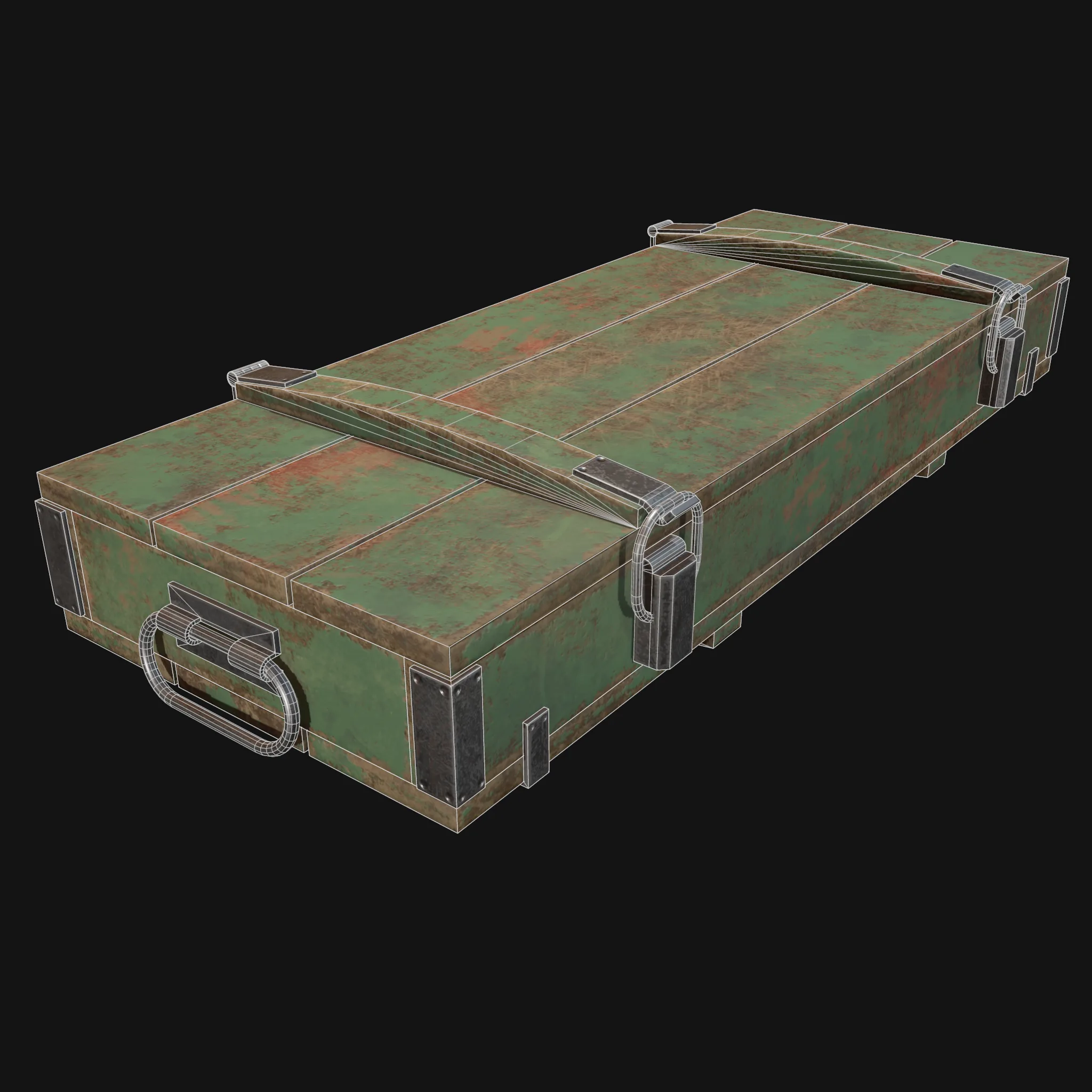 Wooden Army Box