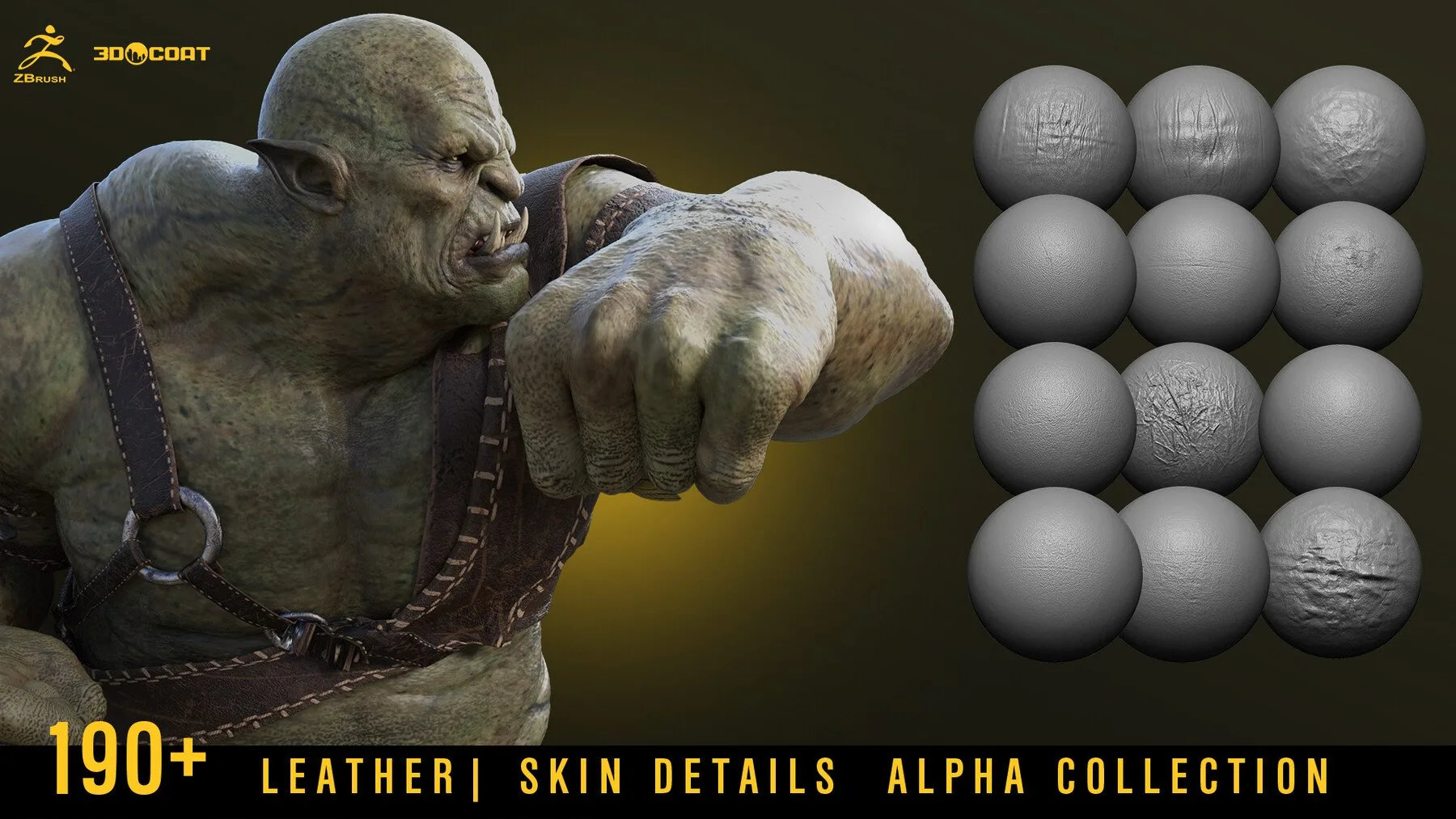 190+ LEATHER | Skin Details Alpha Collection