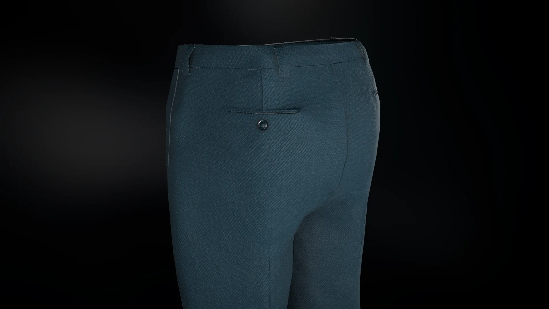 Blue Suit Pants