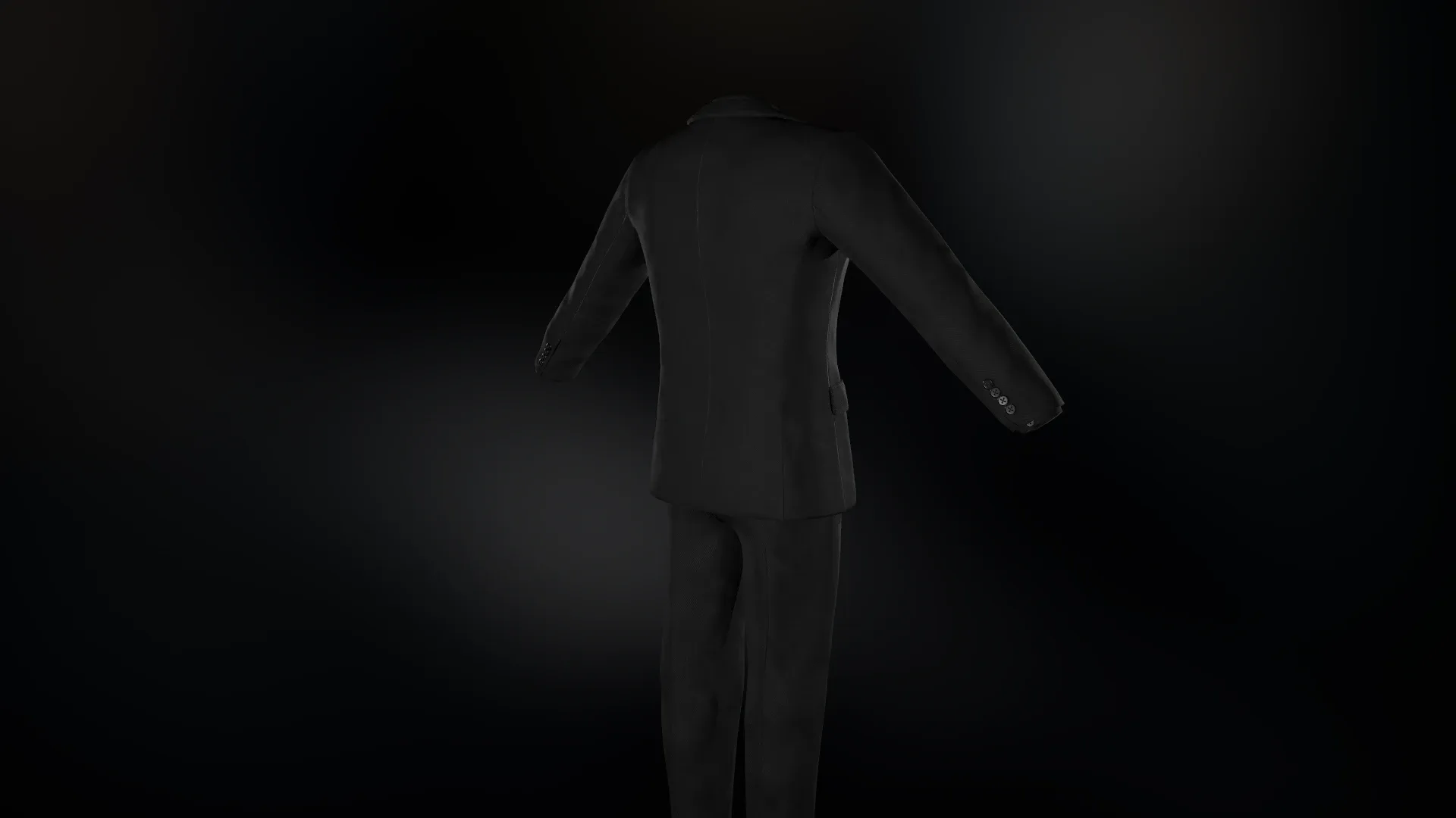 Full Black Suit