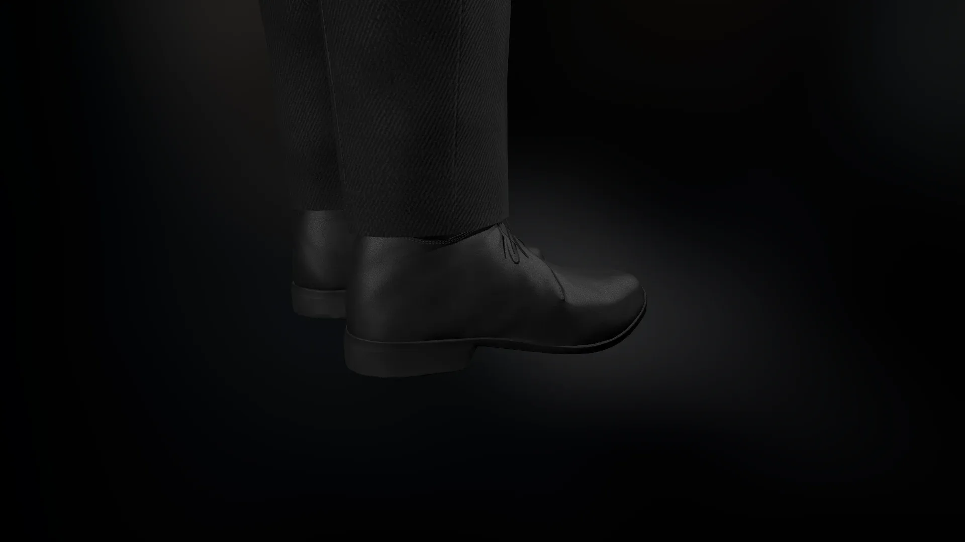 Full Black Suit