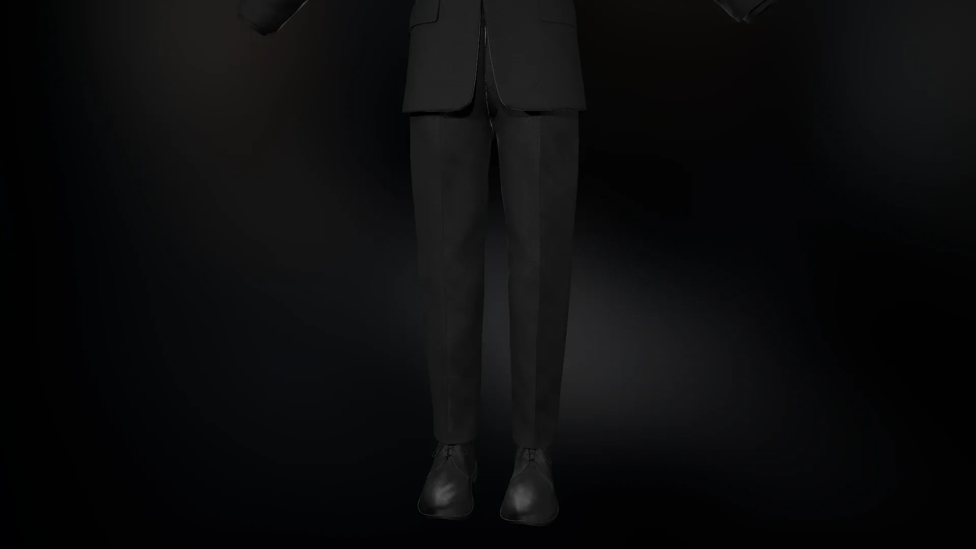 Full Black Suit