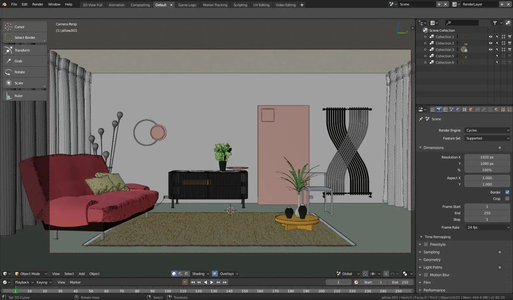 Butterfly Mural Room