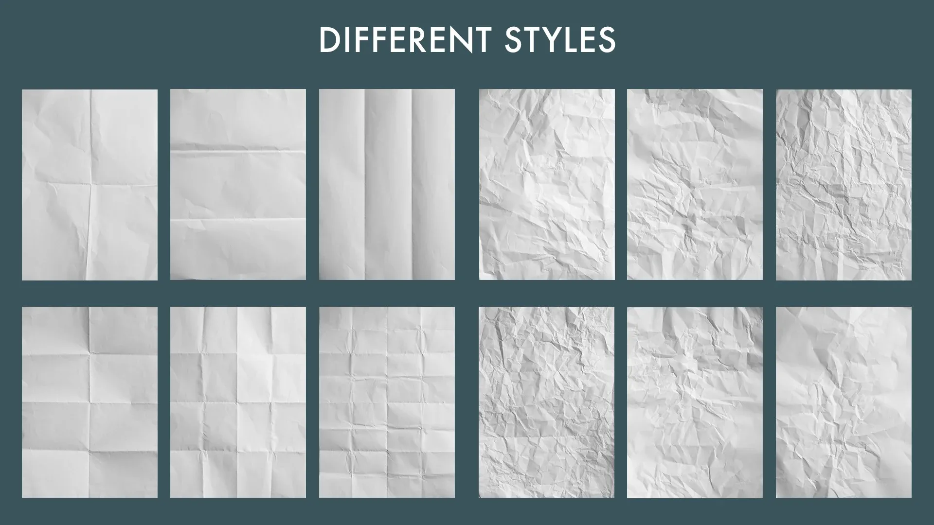 Folded Paper Textures