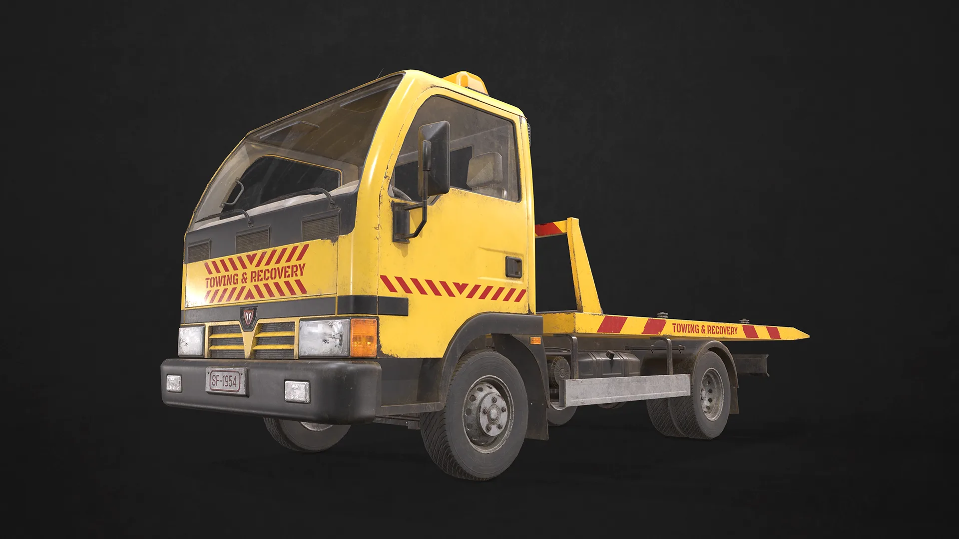 Light Truck Collection - Low Poly