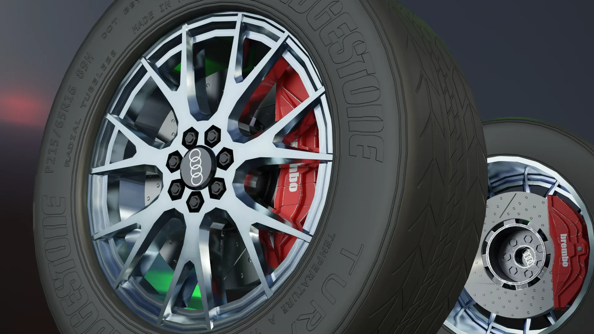 Audi Alloy Racing Wheels