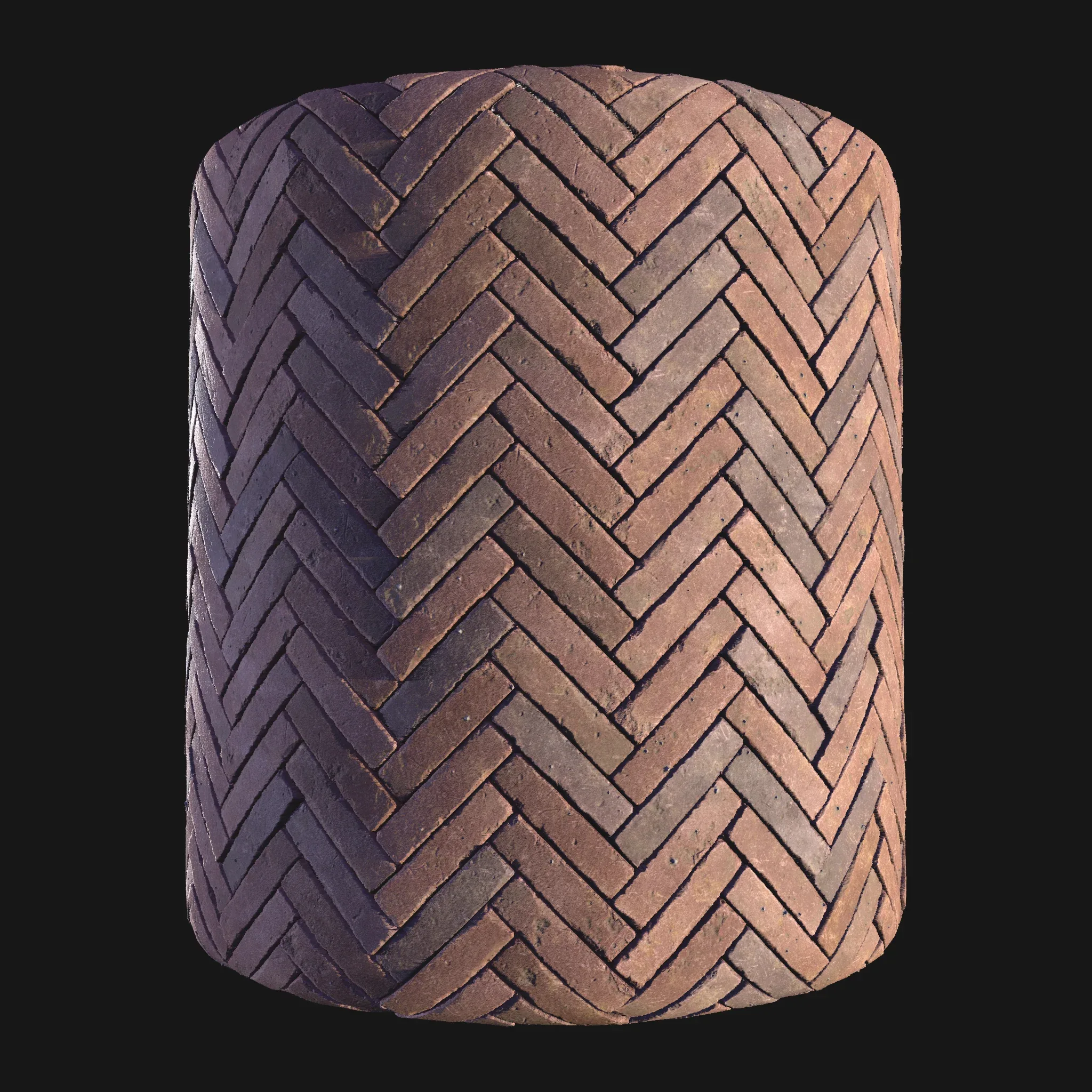 Herringbone Brick Floor - FlippedNormals
