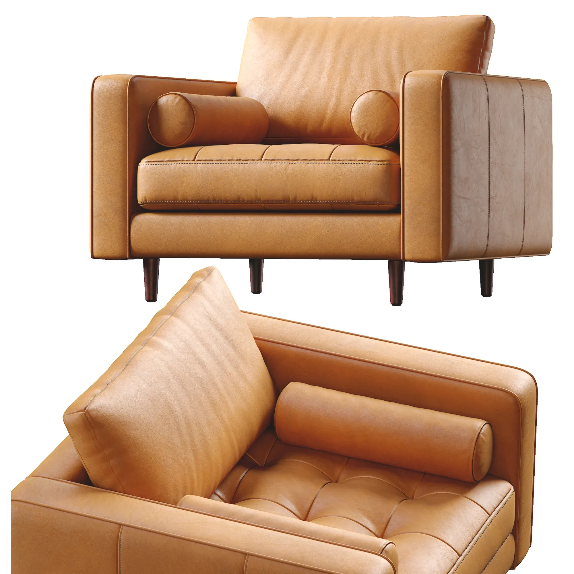 Sven Charme Tan Chair