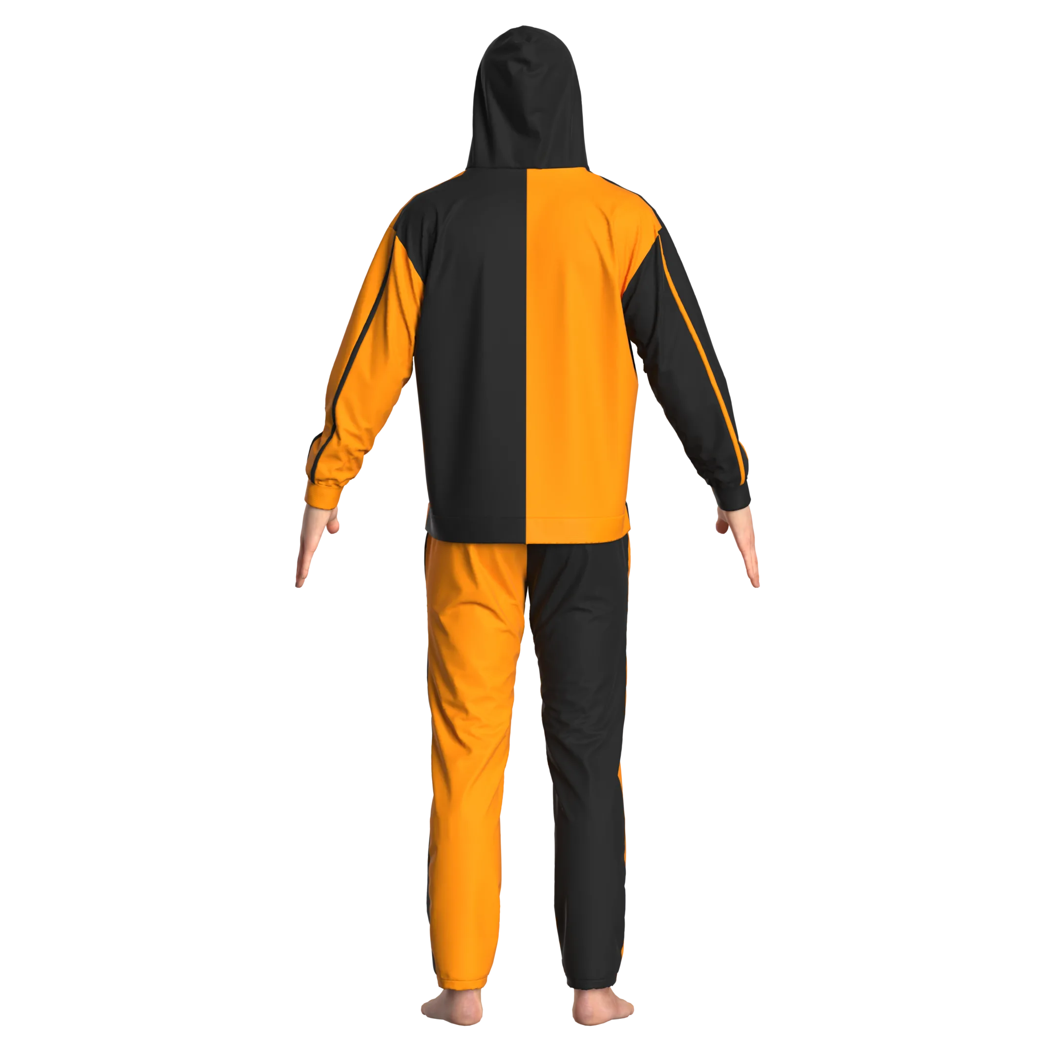 Mens Tracksuit - Marvelous Designer - Clo3d