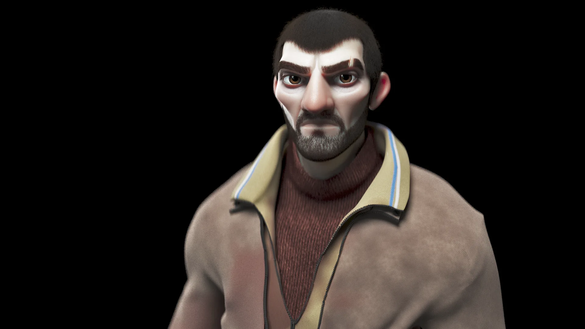 NIKO BELLIC - Cartoon Character Creation - TUTORIAL