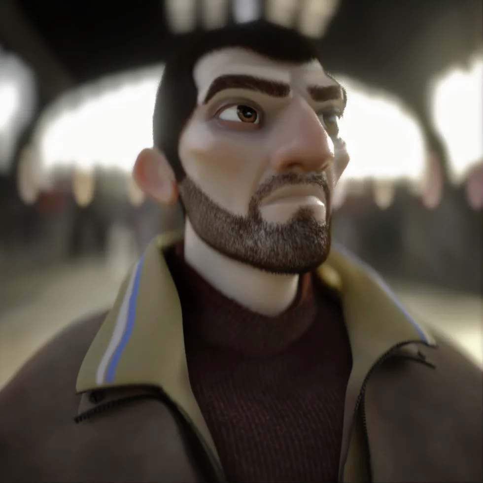 NIKO BELLIC - Cartoon Character Creation - TUTORIAL