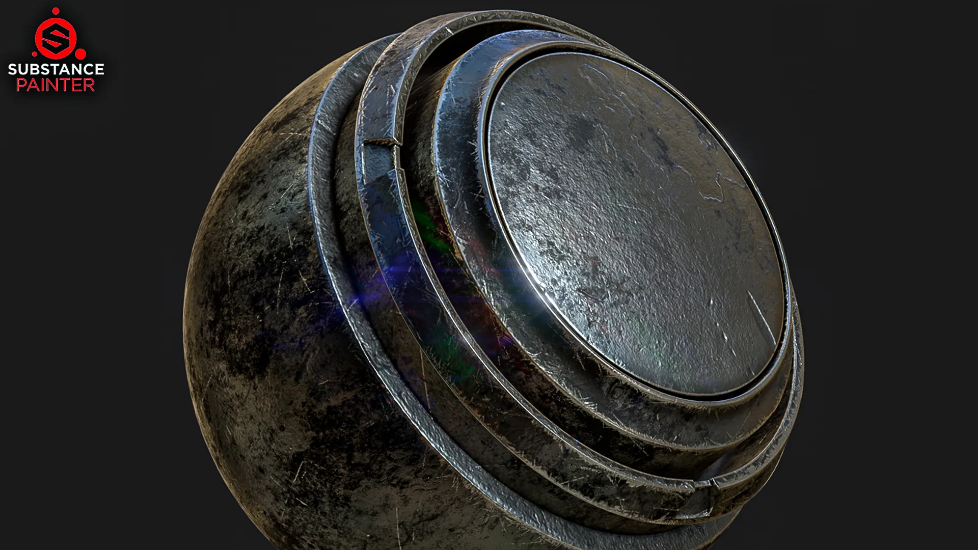 Metal Armor Smart Materials (Substance Painter + Textures)