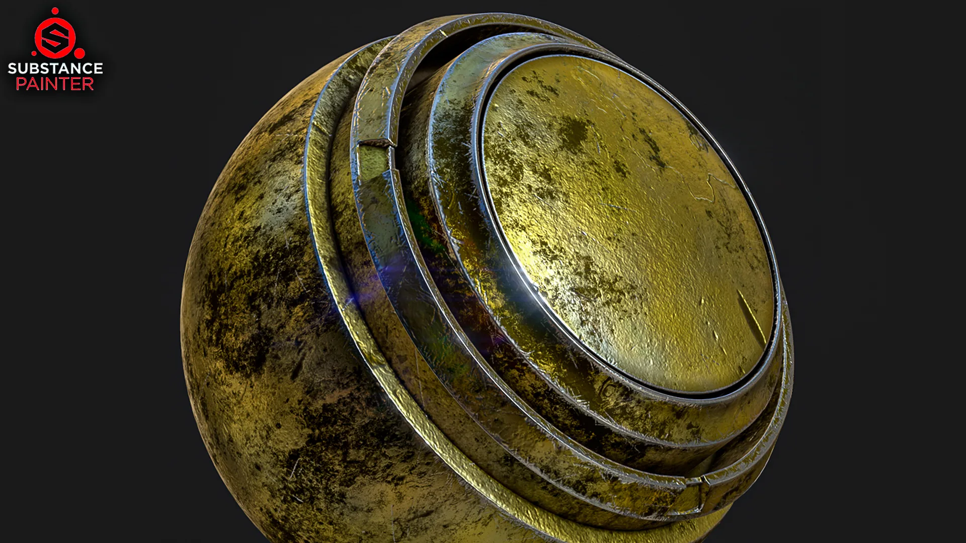 Metal Armor Smart Materials (Substance Painter + Textures)