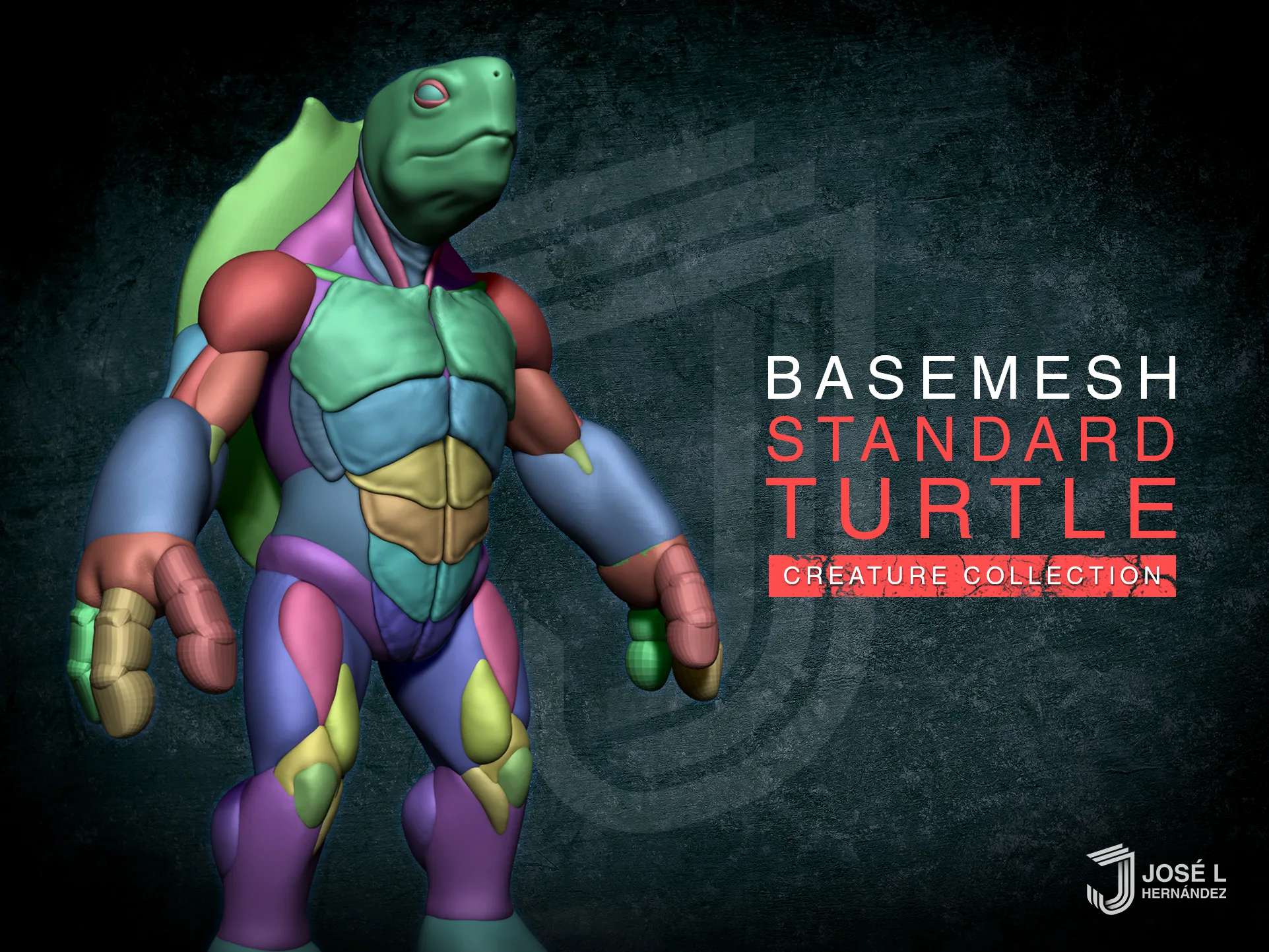 Stylized Basemesh Standard Turtle