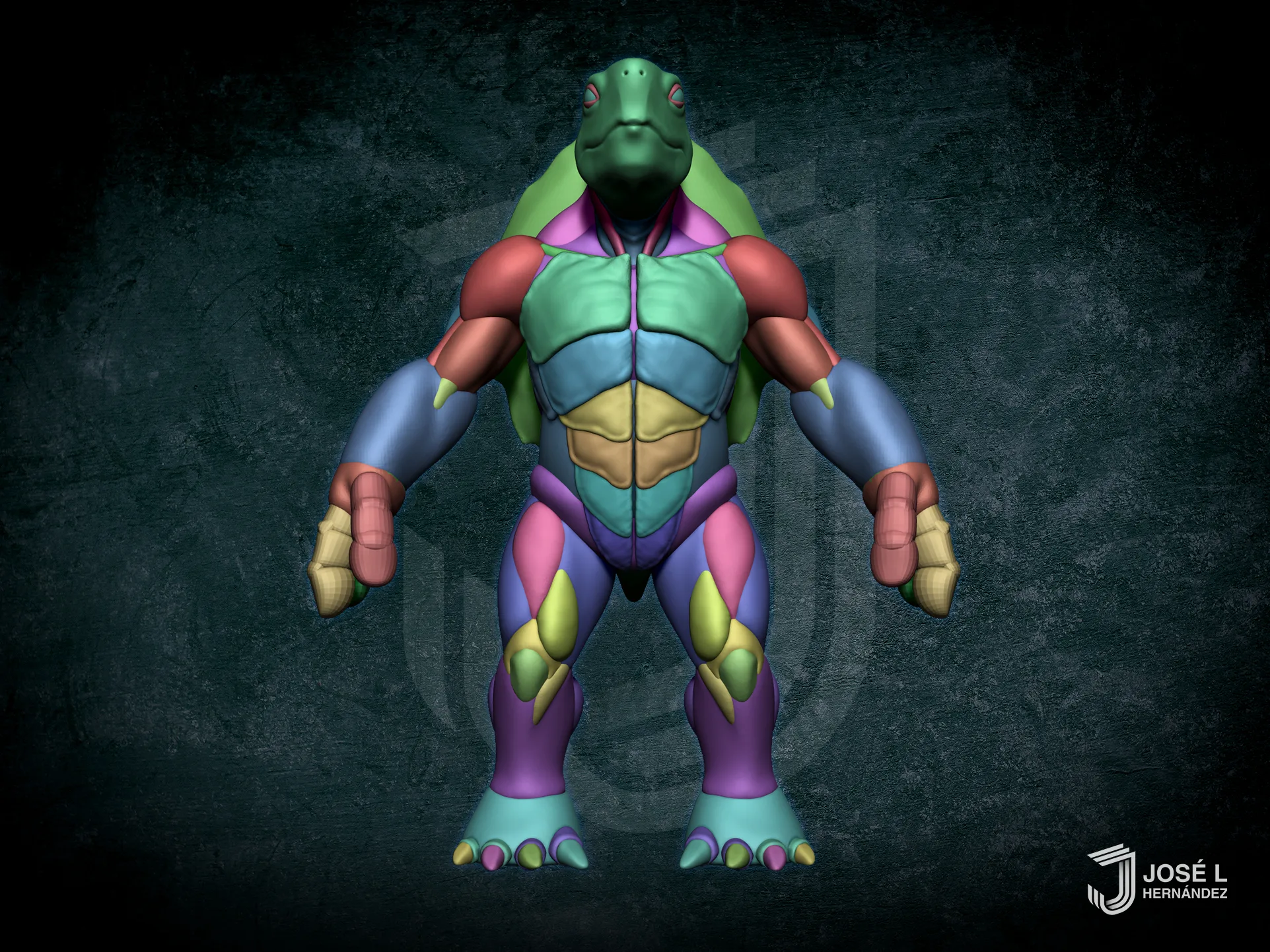 Stylized Basemesh Standard Turtle
