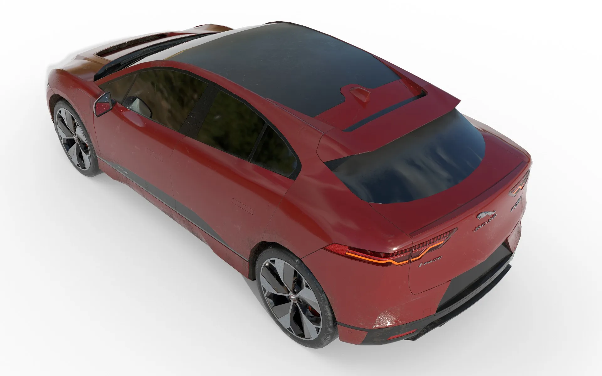 Jaguar I-pace 2021 LOW POLY