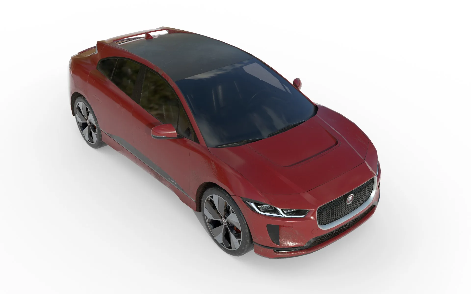 Jaguar I-pace 2021 LOW POLY