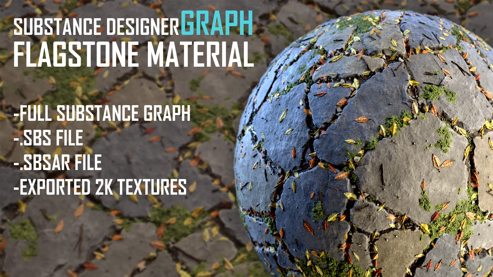 Flagstone Material - Substance Designer