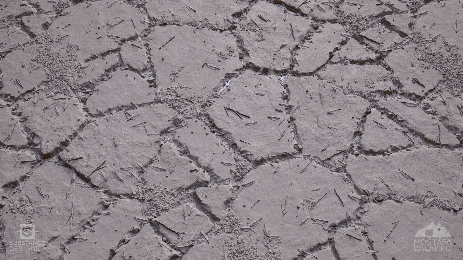 Flagstone Material - Substance Designer