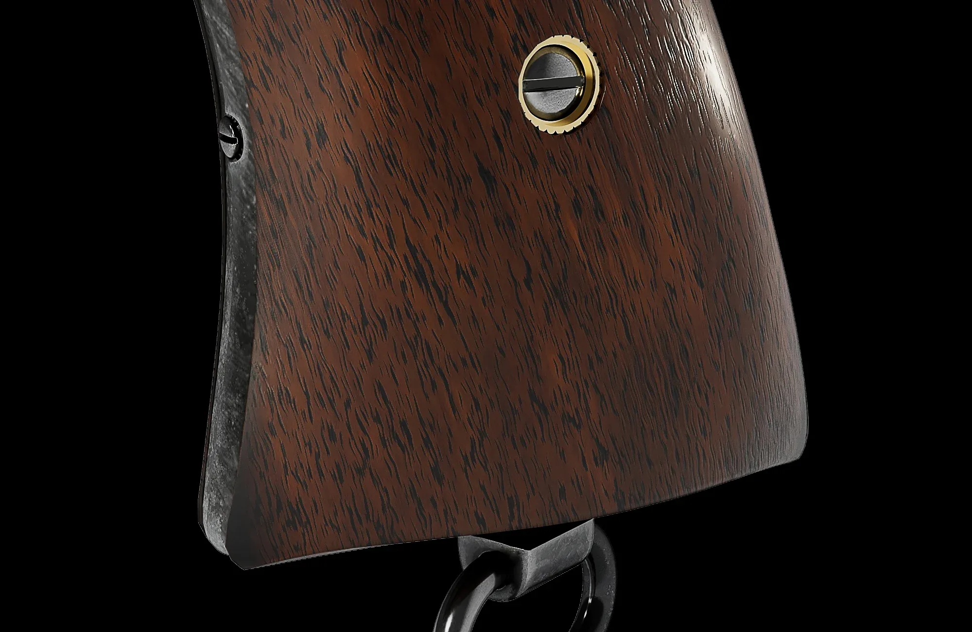 Realistic 3D Model Colt-Revolver-1903 - FlippedNormals