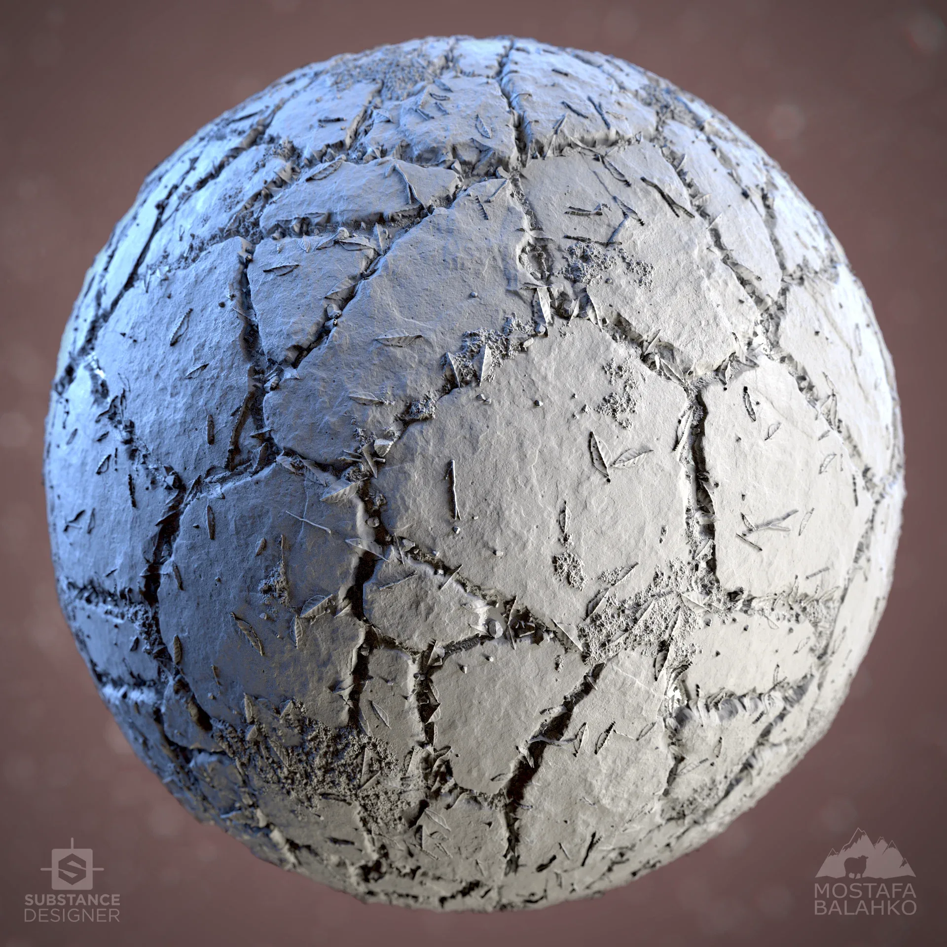 Flagstone Material - Procedural