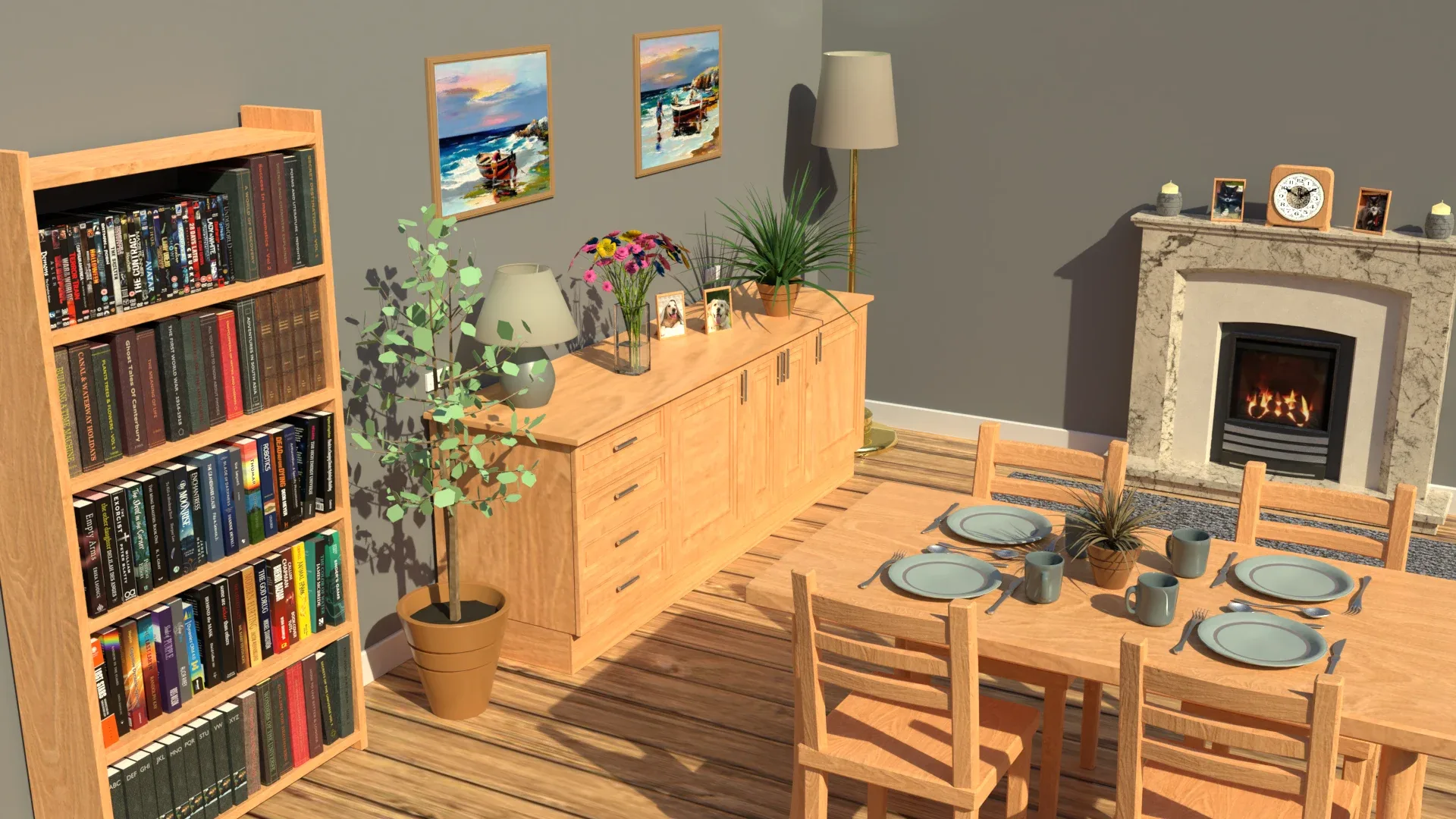 Living Room Asset Pack