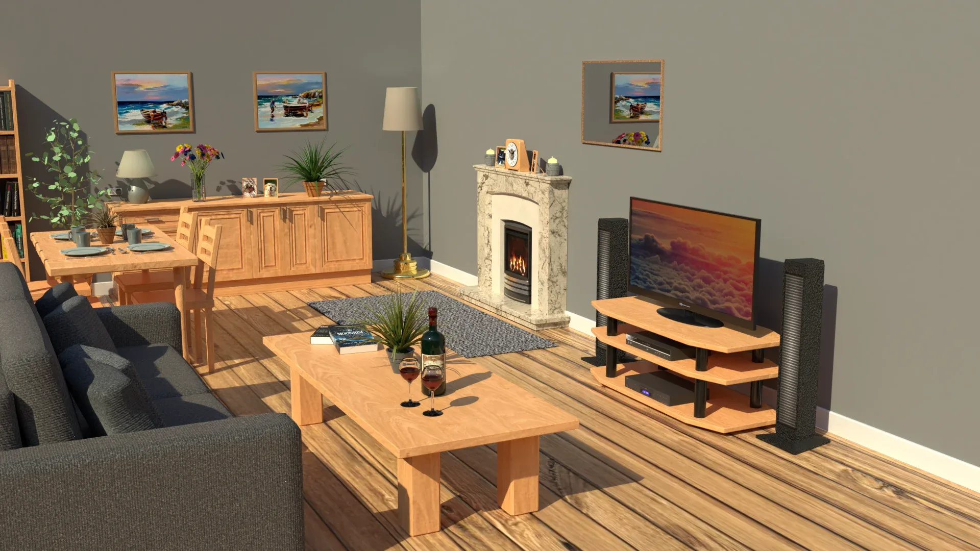 Living Room Asset Pack